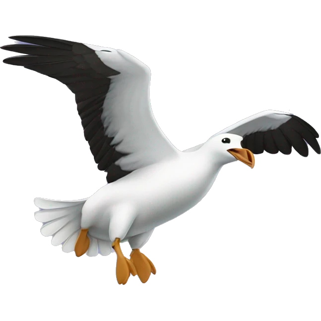 Flying Albatross emoji