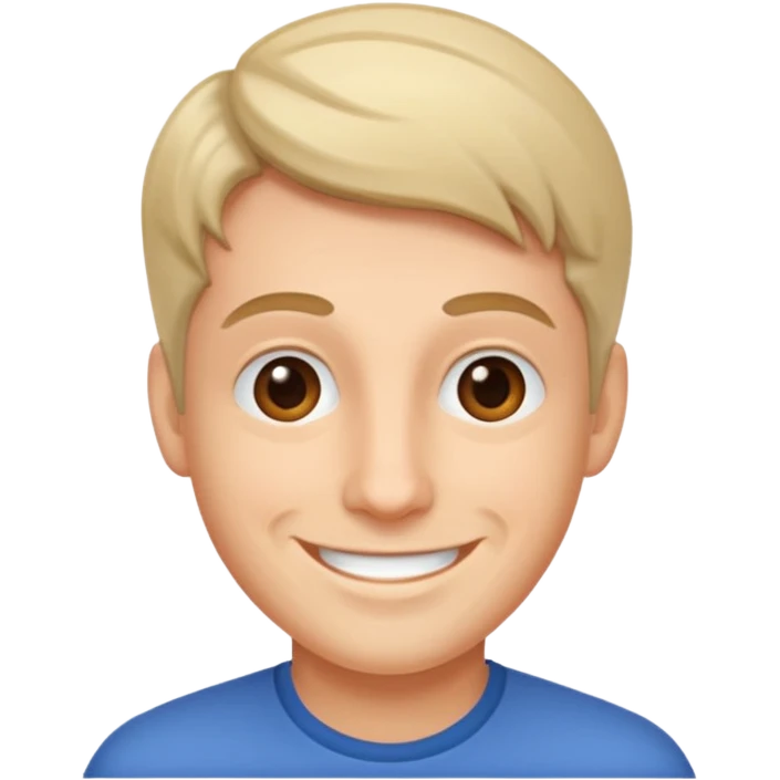 Valerio Lundini smiling emoji