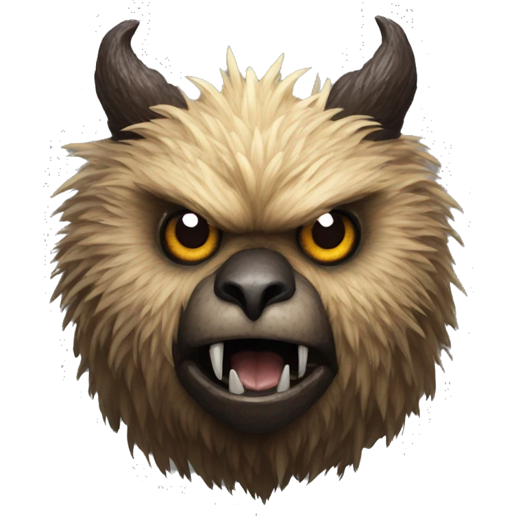 cyclops owlbear from Dungeons & Dragons super realistic emoji