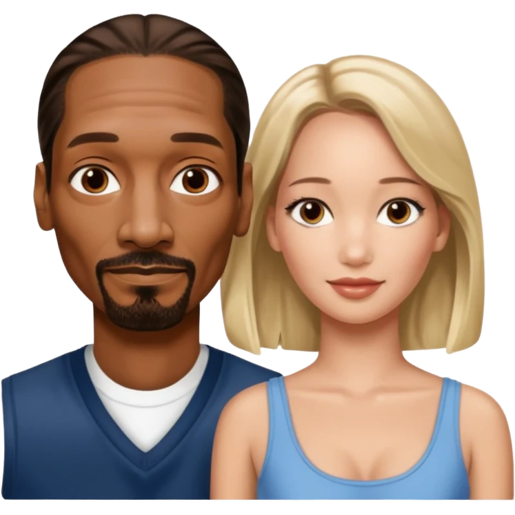  snoop dogg and Jennifer Lawrence  emoji