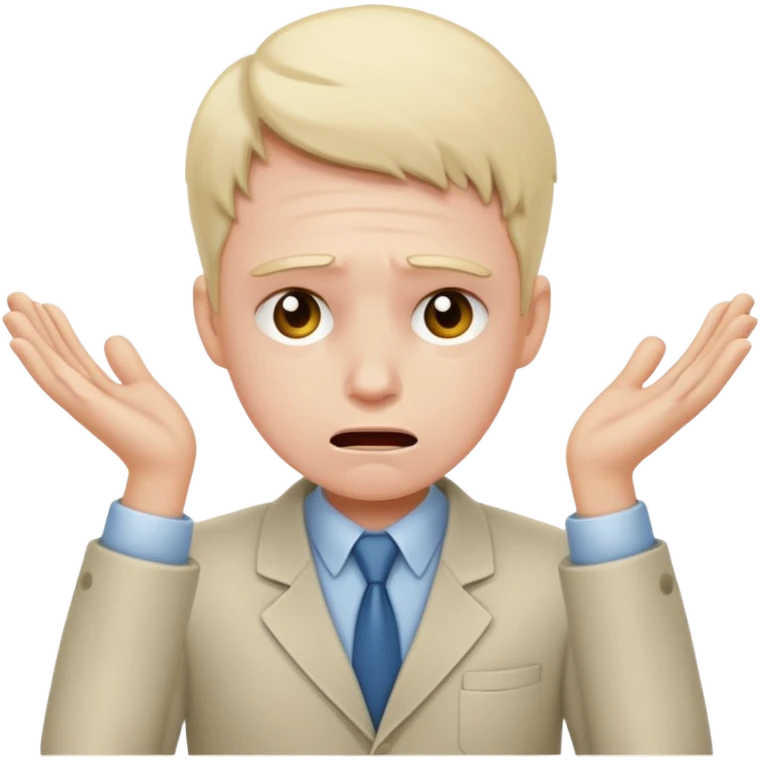 overwhelmed trader emoji