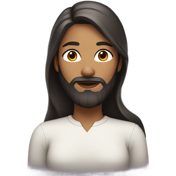BEARDED WOMAN emoji