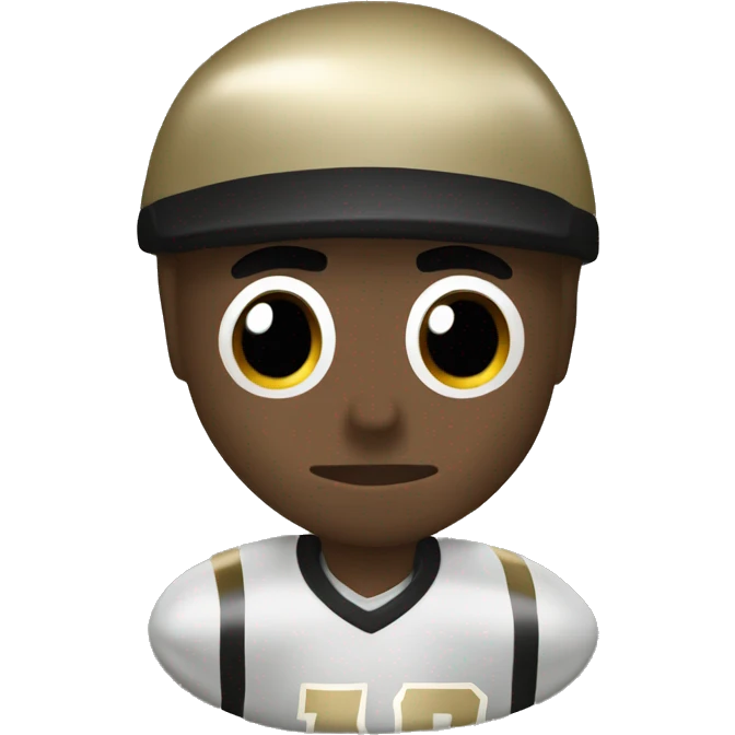 New Orleans saints football  emoji