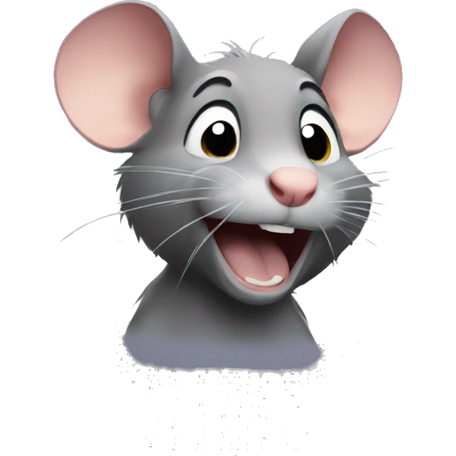 the rat cries from laughter emoji