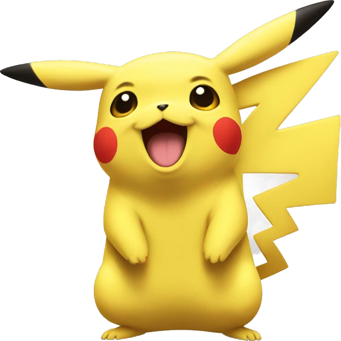 pikachu en colère emoji