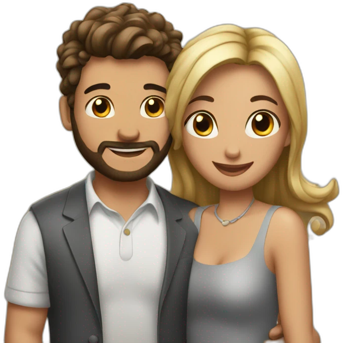 happy couple bday emoji