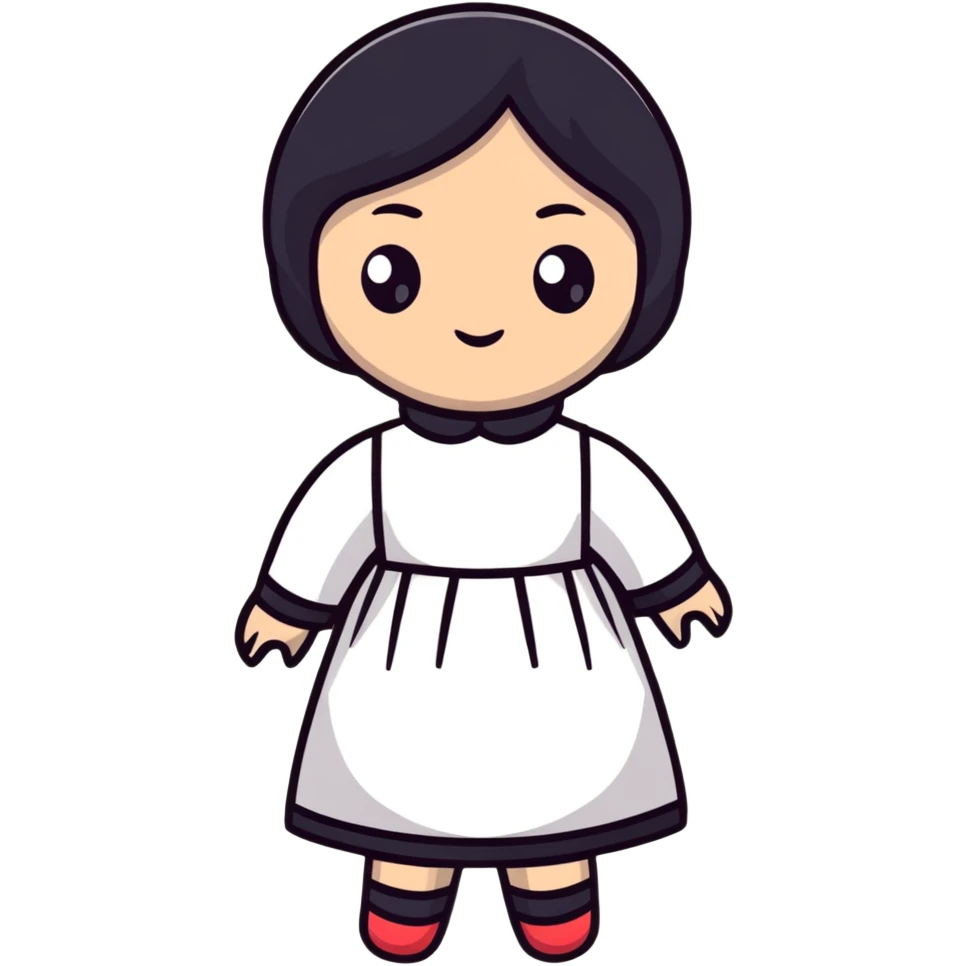 woman doll emoji