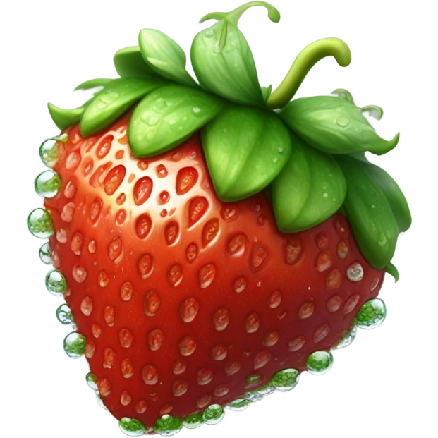snug strawberry emoji