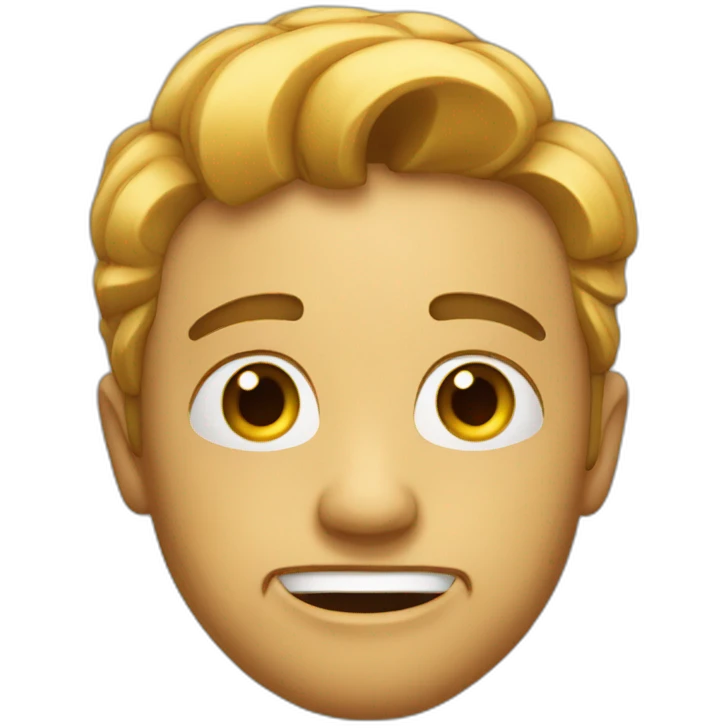 strangely-amazed emoji