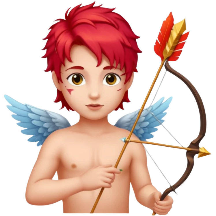 Cupid with arrow mixing Tonic emoji