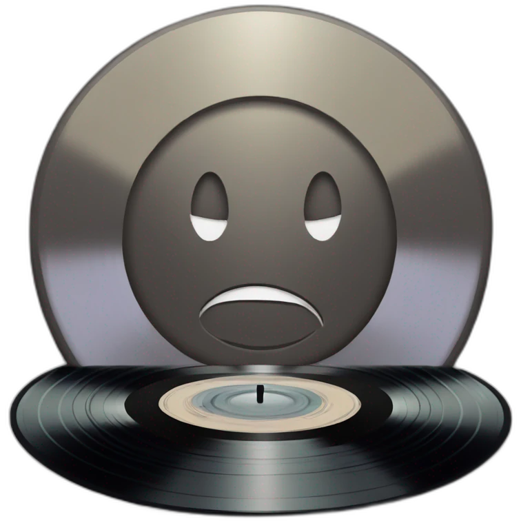 vinyl record emoji