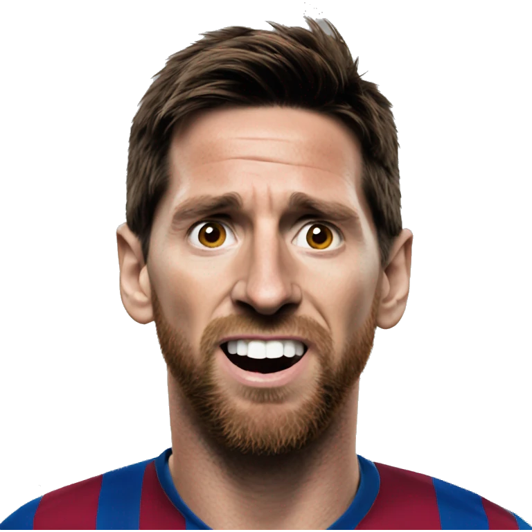 mad messi emoji