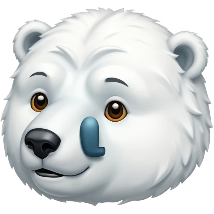 Oso polar emoji
