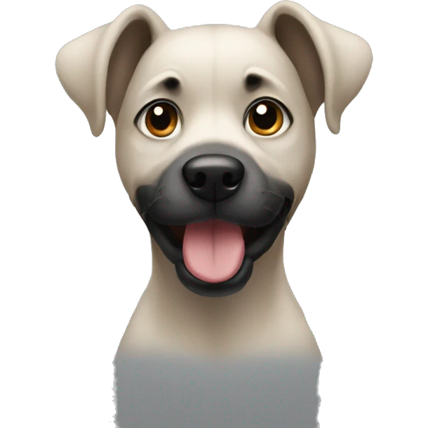 Dog Balck  emoji