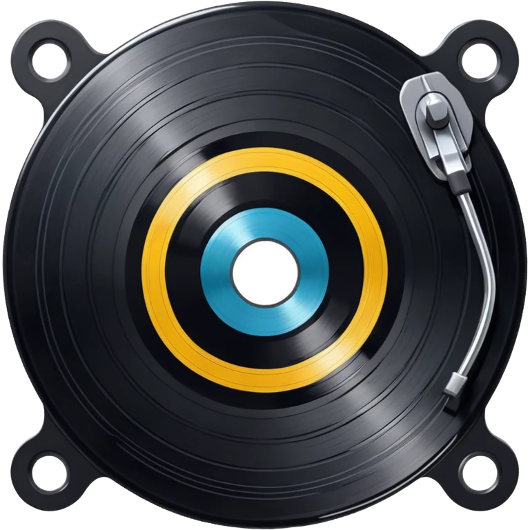 vinyl record emoji