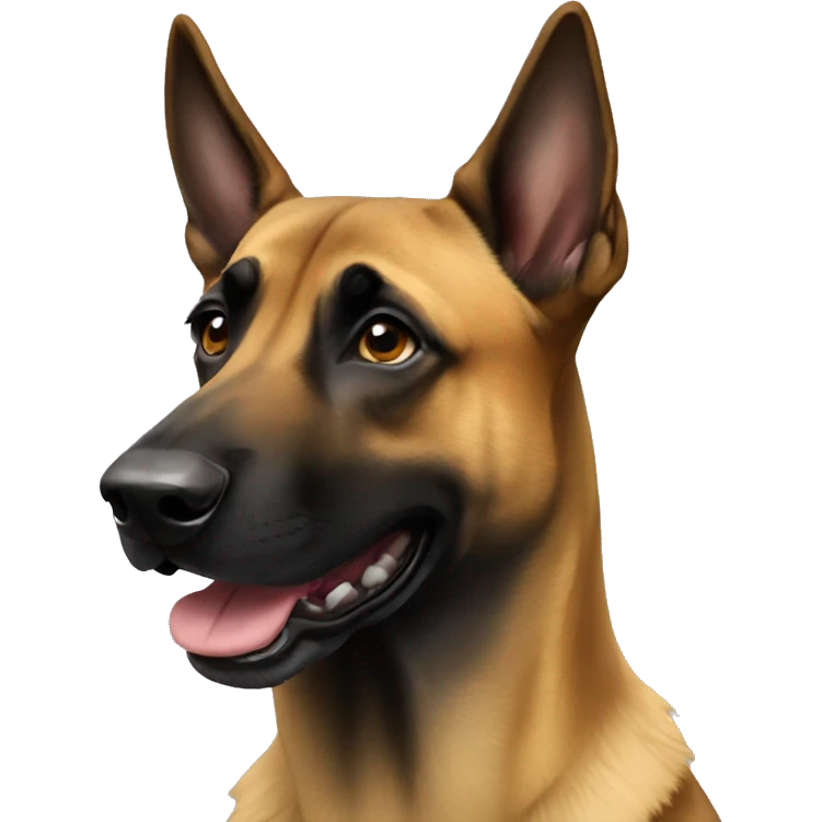 Malinois dog emoji