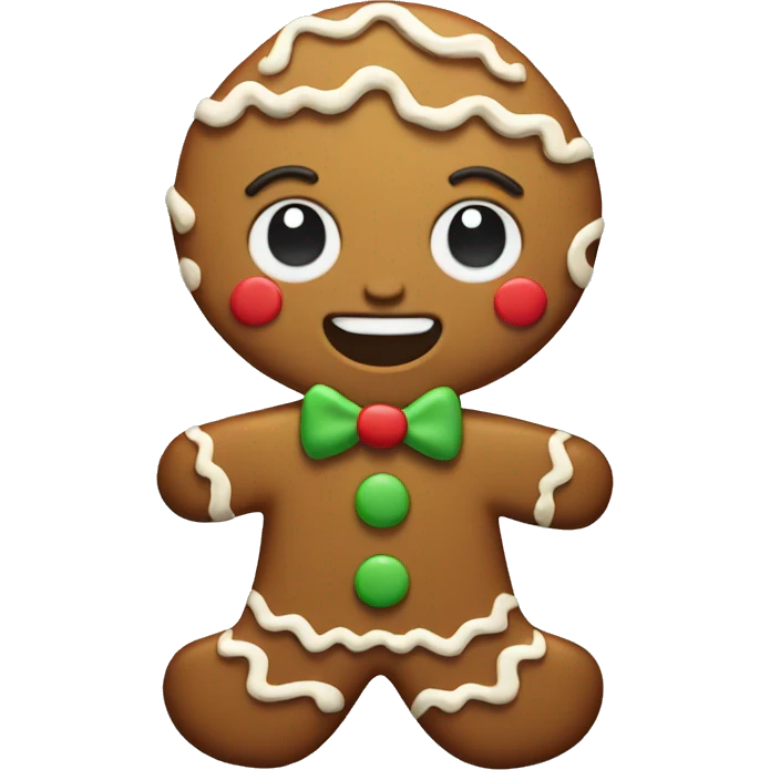 Gingerbread emoji