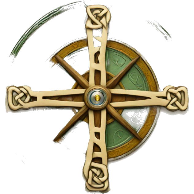  celtic detailed compass  emoji