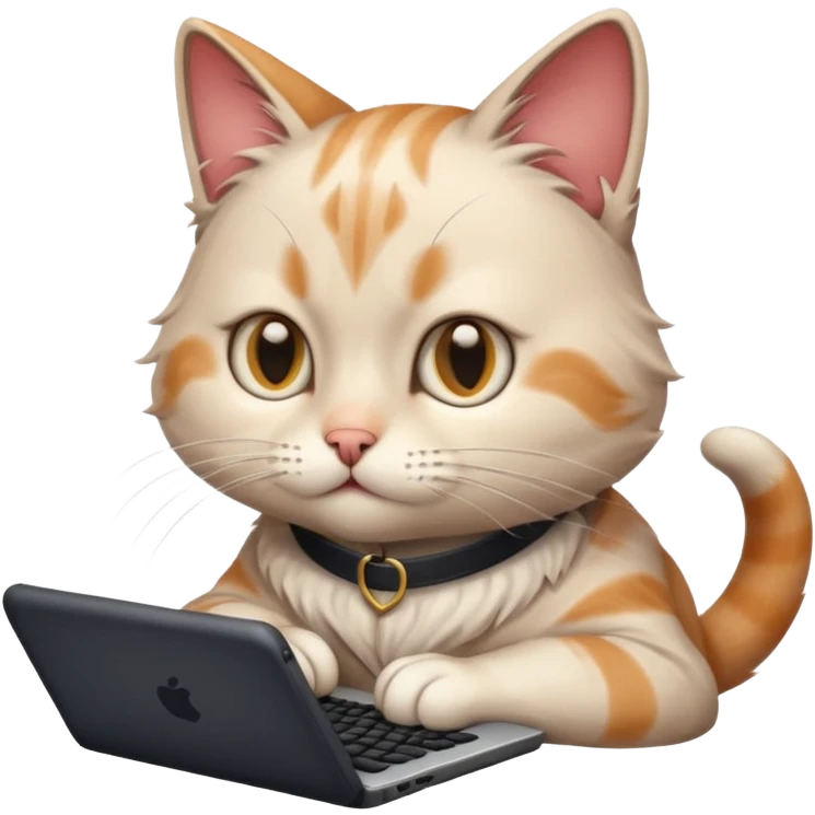 cat typing fast, i want the meaning of busy emoji