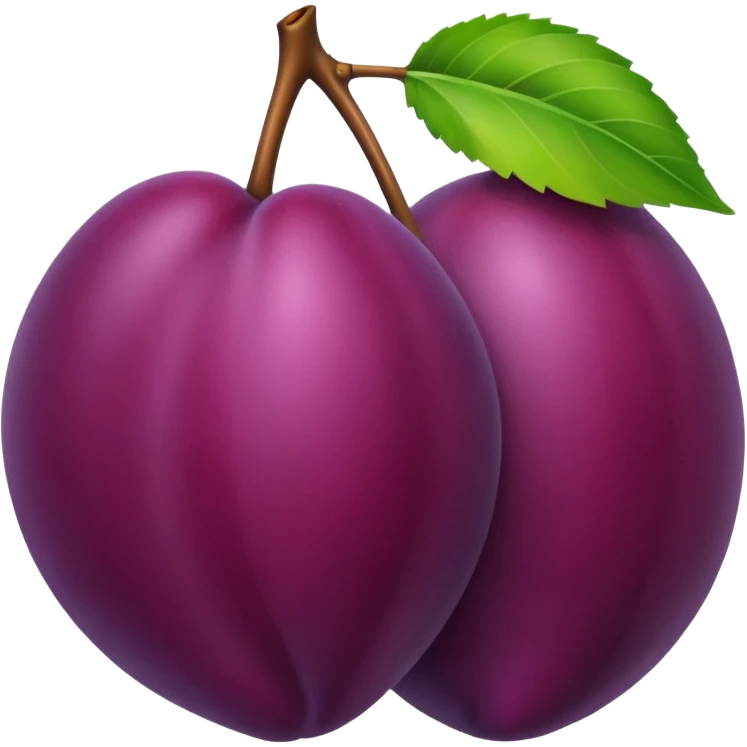 plum emoji