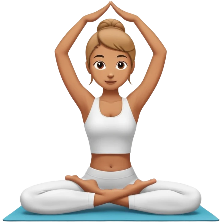 naked yoga emoji