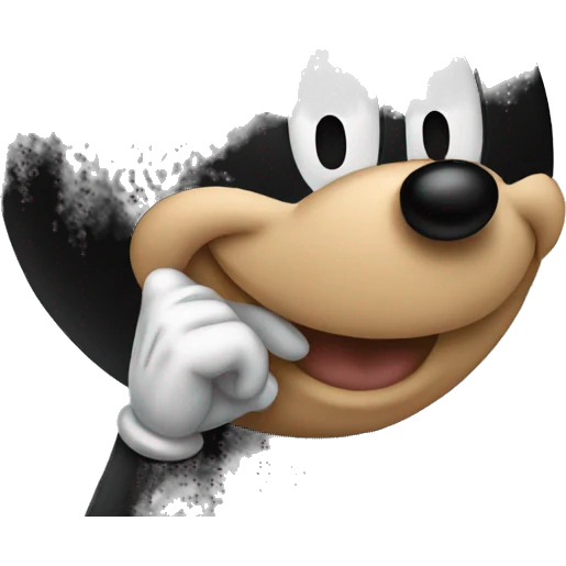 Mickey Mouse emoji
