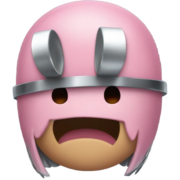 Metal Kirby emoji