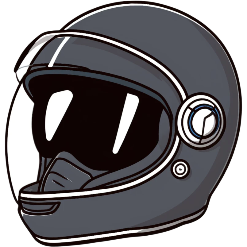 girl wearing a motorcycle helmet emoji