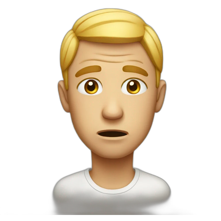 crying man emoji