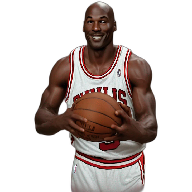 Michael Jordan cuerpo entero emoji