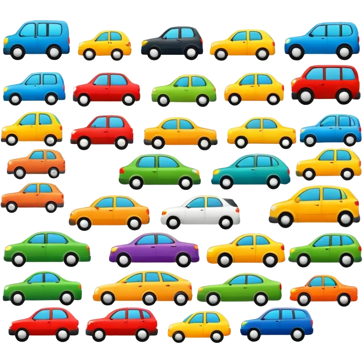 Generate indian road traffic emojis emoji