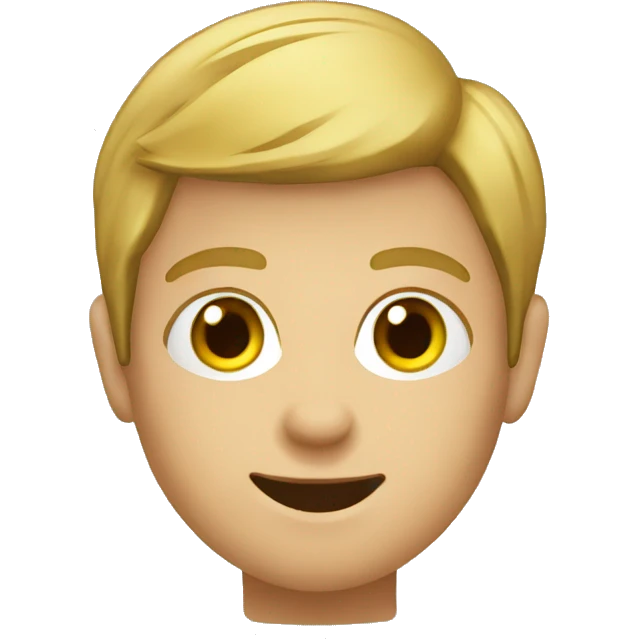 A young geocacheur emoji