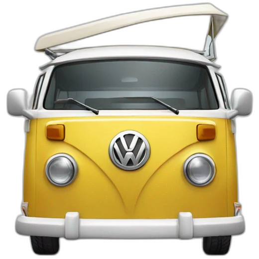Vw camper hibrid boat emoji