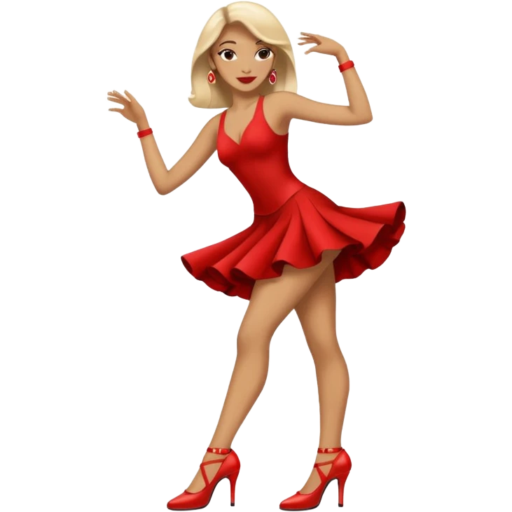 Heels dance emoji