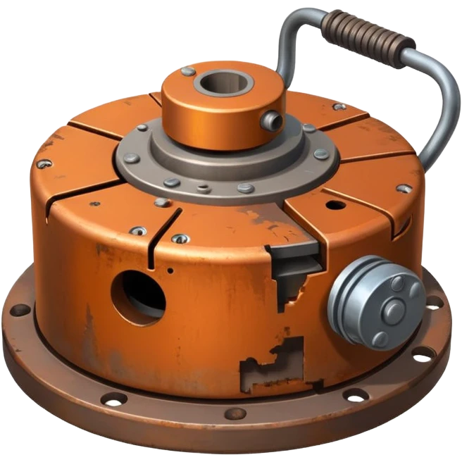 Make a landmine emoji