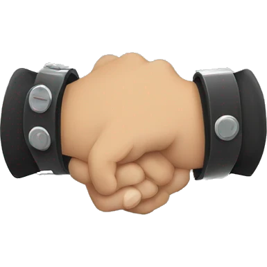 Hand cuffed emoji