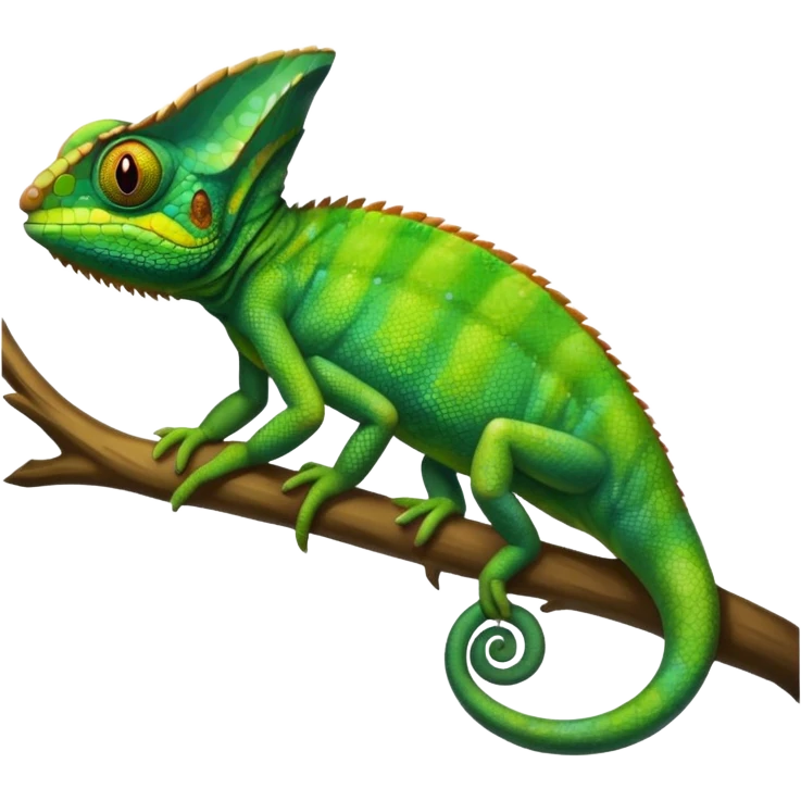 Caméléon emoji