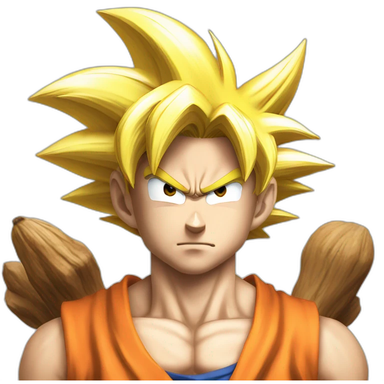 does goku clean nuts? emoji