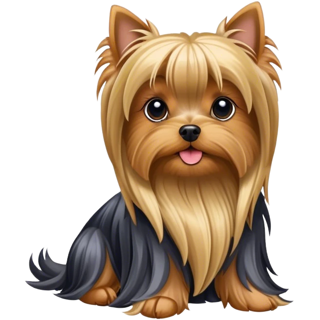 Yorkshire terrier emoji
