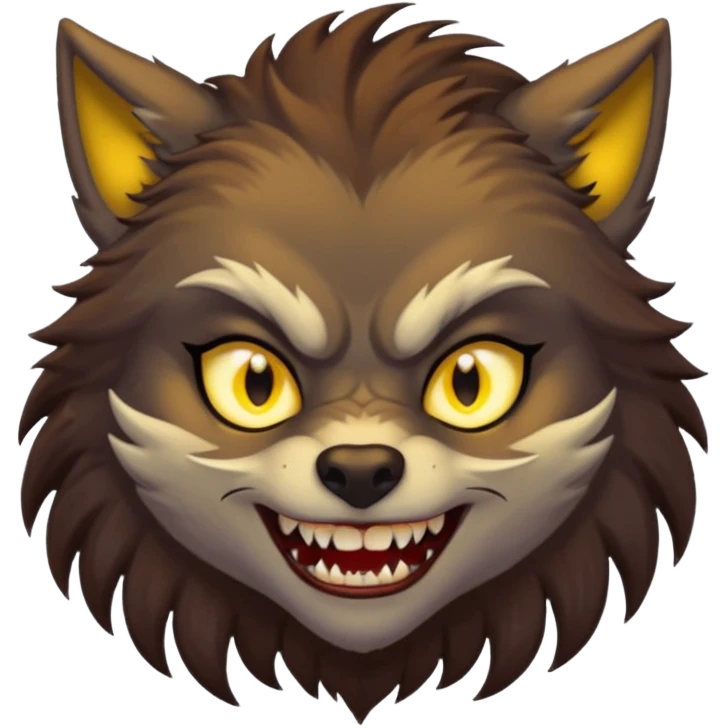 girl werewolf emoji
