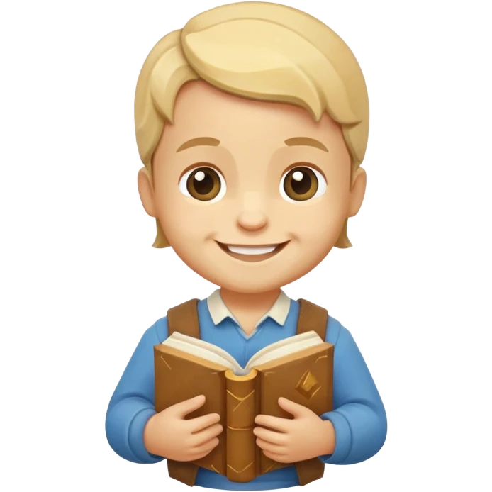 low poly JOB BOOK HISTOIRCAL BABY  emoji