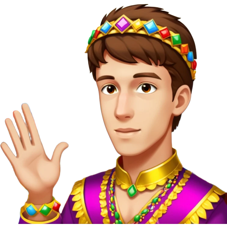 Colorful Parade Participant emoji