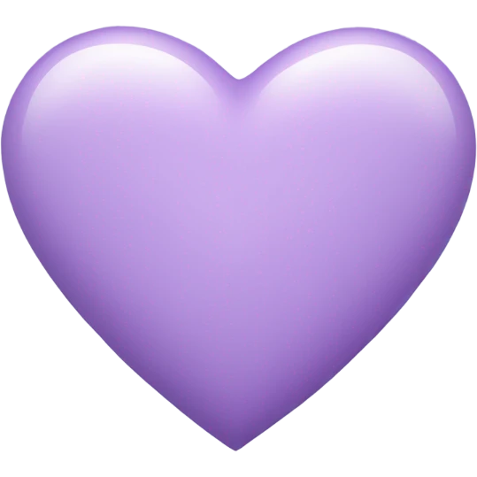 Light Purple Heart emoji