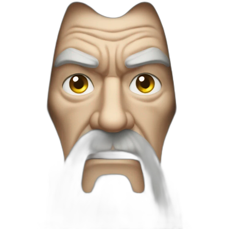 angry gandalf emoji