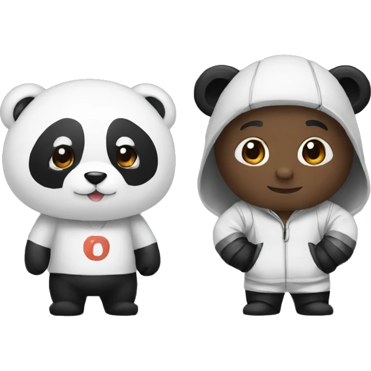 Supreme and panda emoji