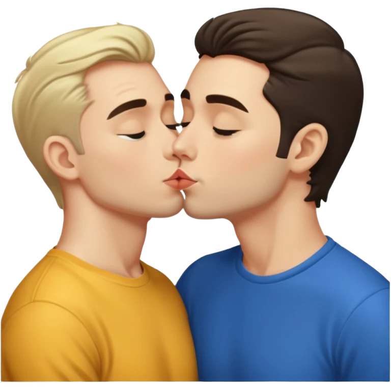 Shane Hollander and ilya rozanov kissing emoji