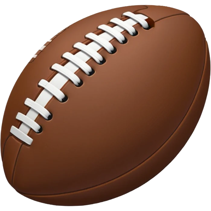 create a football icon inspired by airbnb category icons emoji