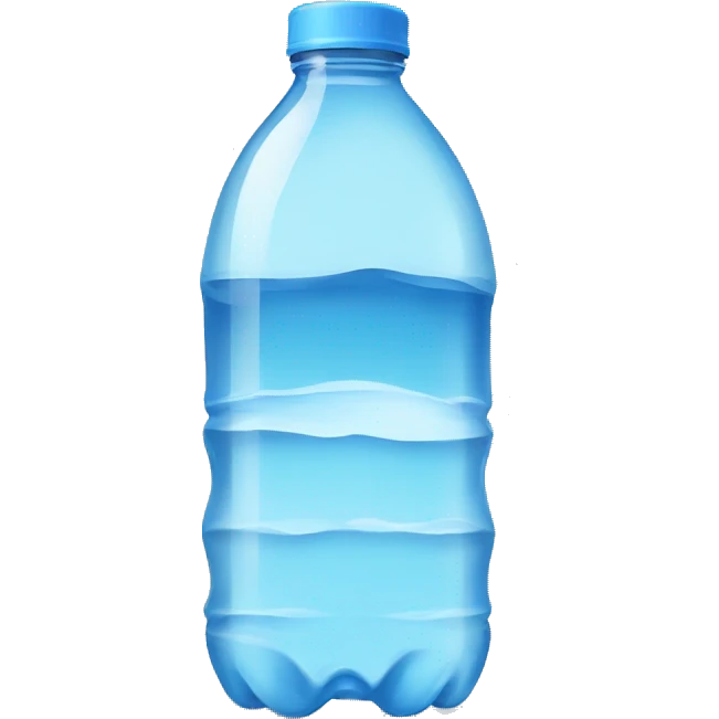 Bottle of water emoji