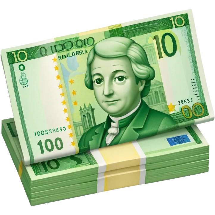 banconote euro 10 emoji
