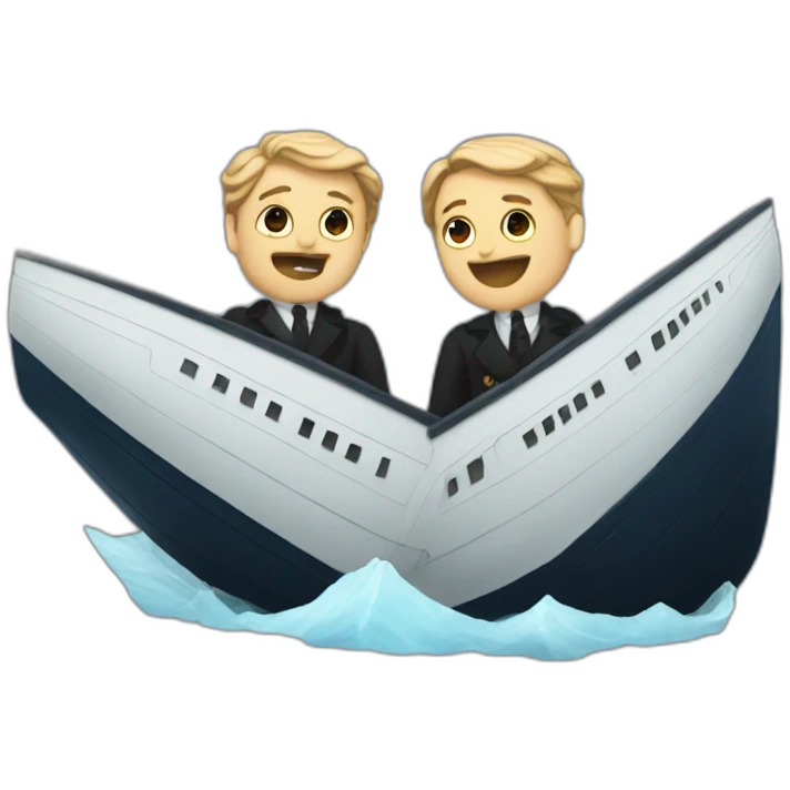 titanic split emoji